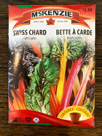 Swiss Chard Seeds - Seed Packets