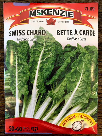 Swiss Chard Seeds - Seed Packets