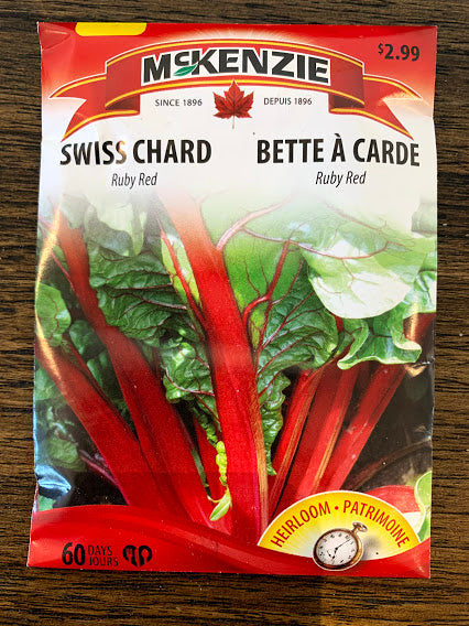 Swiss Chard Seeds - Seed Packets