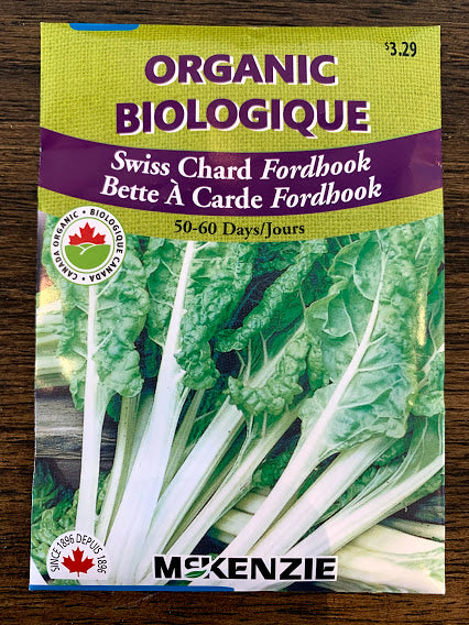 Swiss Chard Seeds - Seed Packets