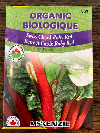 Swiss Chard Seeds - Seed Packets