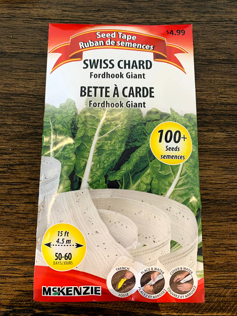 Swiss Chard Seeds - Seed Packets