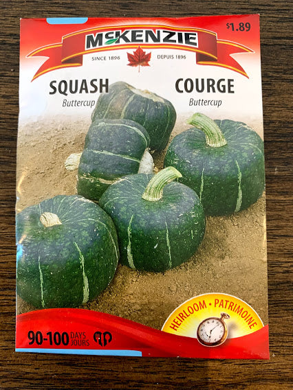 Squash Seeds - Seed Packet