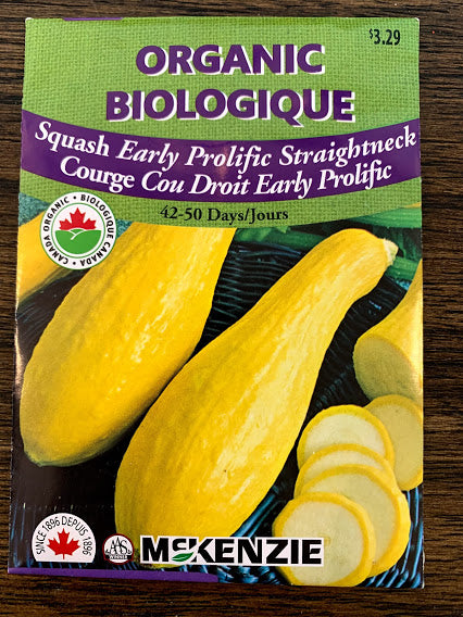 Squash Seeds - Seed Packet