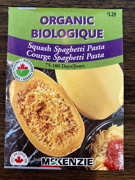 Squash Seeds - Seed Packet