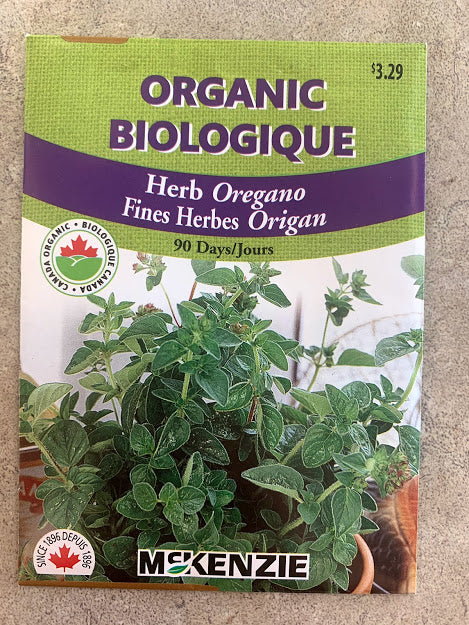 Herb - Seed Packet - Oregano