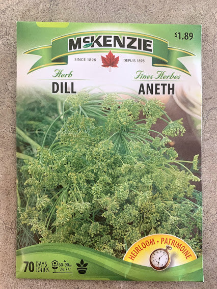 Herb - Seed Packet - Dill