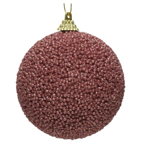 Ornament - Rose Beaded Foam