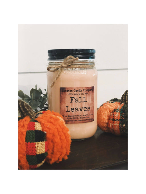 Fall Leaves Scented Candle