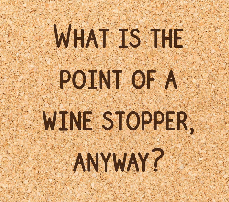 Wine Stopper Coaster