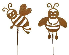 Decorative Bee Garden Stakes