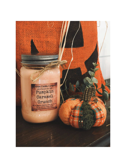 Pumpkin Caramel Crunch Scented Candle