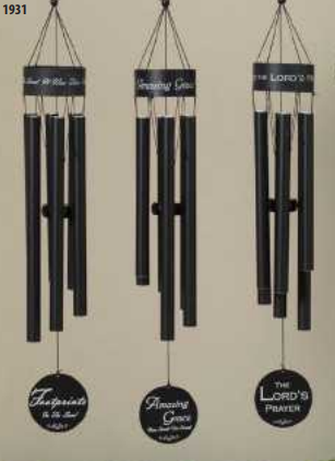 Chime 32" Metal With Sayings