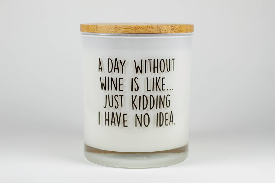 Day without Wine Soy Candle