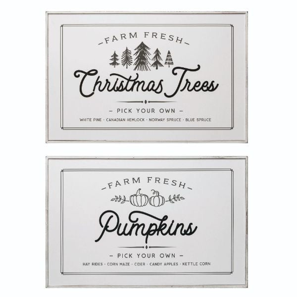 Wood Framed wall Sign