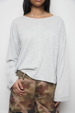 Heather Grey Sway Drawstring Pullover