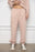 Hush Pink Clouded Texture Jogger