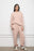 Hush Pink Clouded Texture Crew