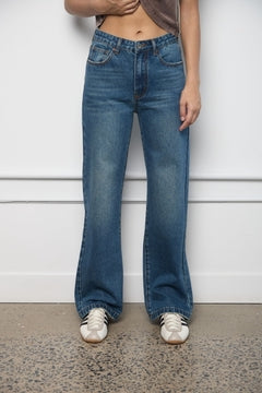 Mid Blue  Blair Mid-Rise Classic Jeans