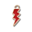 Lightening Bolt Colored Charm