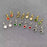 Heart Zircon 18K Golden Stainles Steel Huggie Earrings - FGS