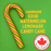 Sour Watermelon Lemonade Handmade Candy Canes - Case of 10