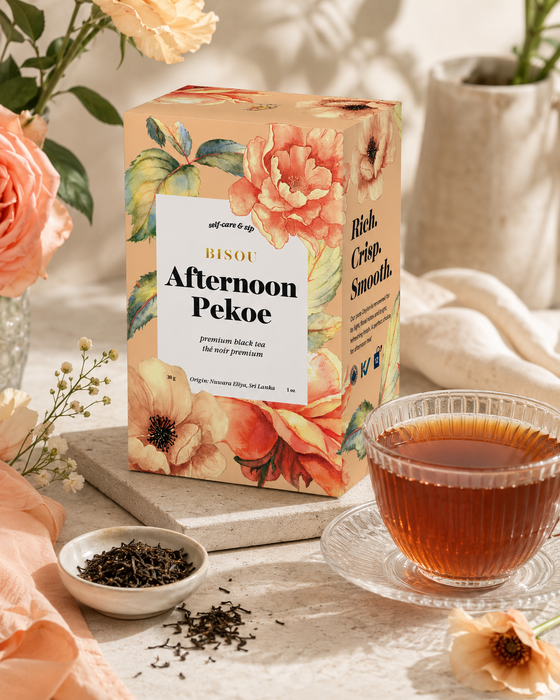 Organic Afternoon Pekoe - Black tea sachets