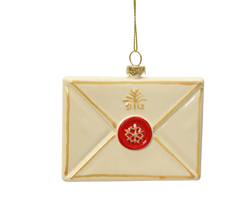 Orn Envelope with Red Seal