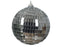 Orn disco ball silver med