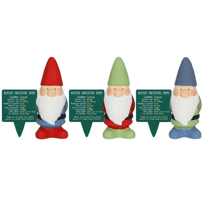 Terracotta Weather Forecasting Gnome Garden Ornament