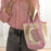 Dual Color Coin Purse Key Chain Wristlet