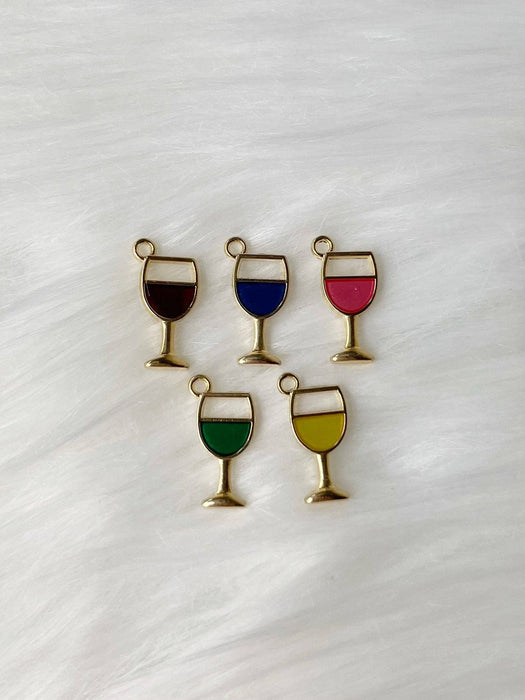 Wine Glass Charm