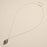 Iridescent Cloud-Shaped Pendant Necklace