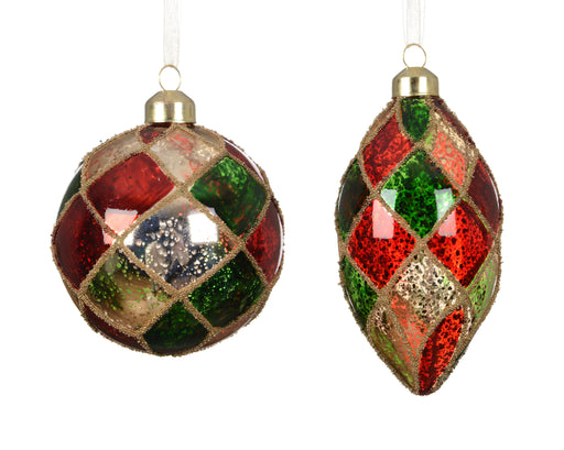 Orn Ball/Drop Multi Coloured
