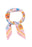 Multi Flower Pattern Square Scarf