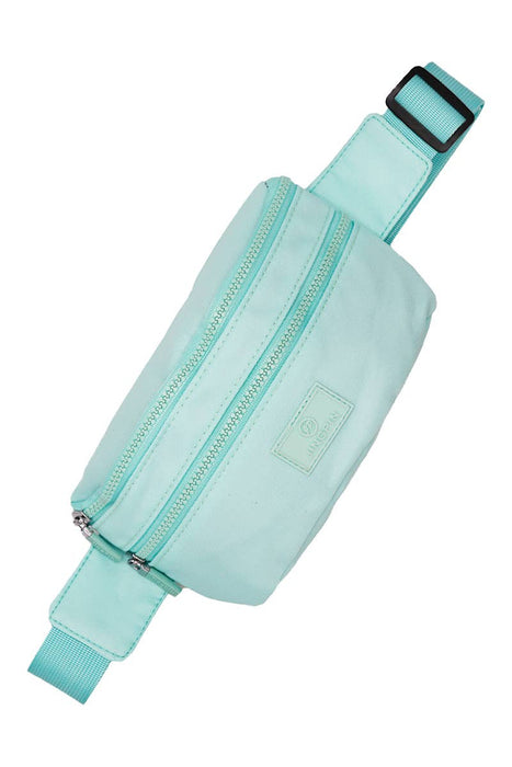 Pastel Double Zip Belt Bag Fanny Pack