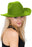 Plain Faux Felt Cowboy Wide Brim Hat