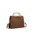 Geo - Recycled Vegan Mini Tote - Espresso