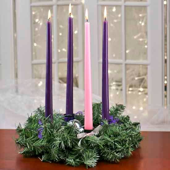 Box of Traditional Advent Taper Candles