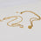 Sun Moon Round Stainless Steel Pendant Necklace - FGS/MS