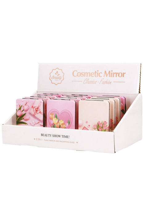 Pastel Tulips and Gifts Makeup Mirror