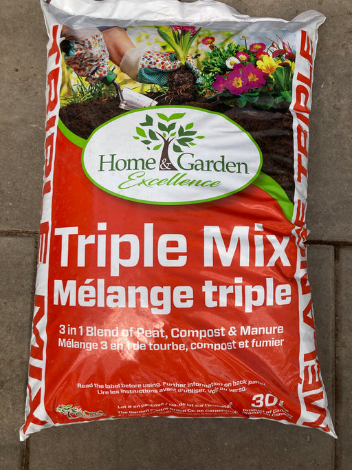 Triple Mix Soil  30L  H&G