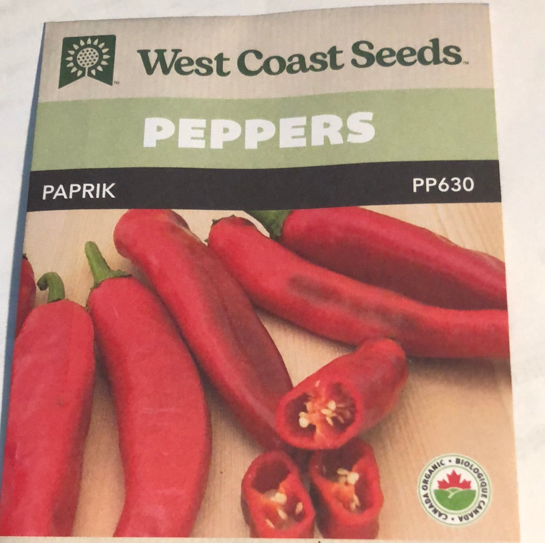 Seed WC Pepper Paprik — Dutch Growers Regina