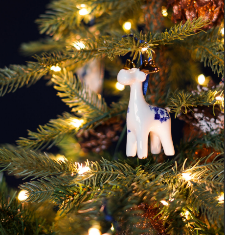 Caribou Christmas ornament