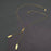 Oval Charm 18K Gold Plated S.Steel Y-neck Necklace - FGS