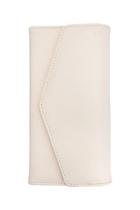 Tri-Fold Envelope Faux Vegan Leather Wallet