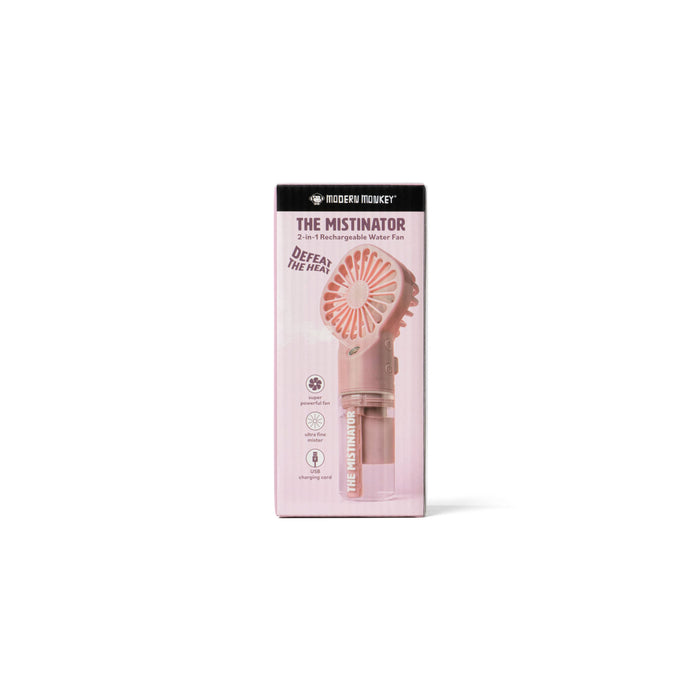 Modern Monkey The Mistinator 2-In-1 Rechargeable Water Fan