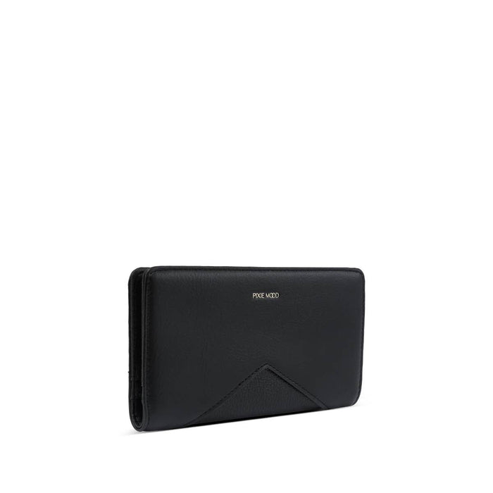 Sophie - Recycled Vegan Wallet Black