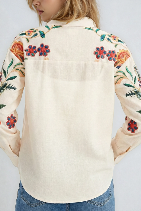 Women's Floral Digital Print  Shirt