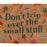Natural Don't Trip Mushroom Doormat